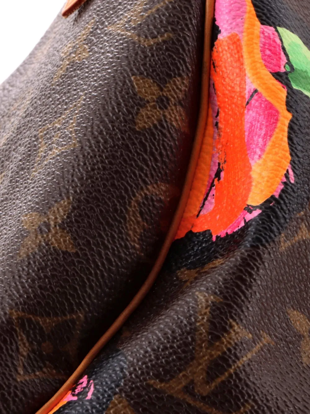 Speedy Limited Edition Monogram Roses 30 Handbag