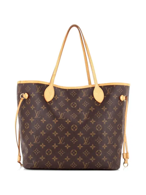 Louis Vuitton Pre-Owned Neverfull MM Tote Bag aus Canvas mit Monogramm