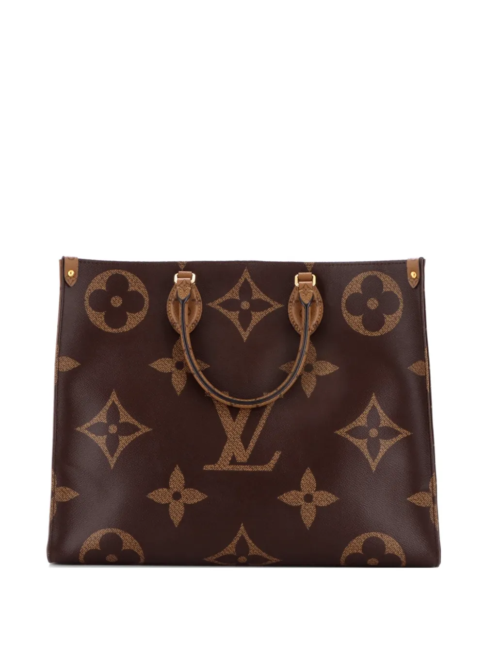 Louis Vuitton Pre-Owned Borsa tote OnTheGo Reverse Monogram Giant GM - Marrone
