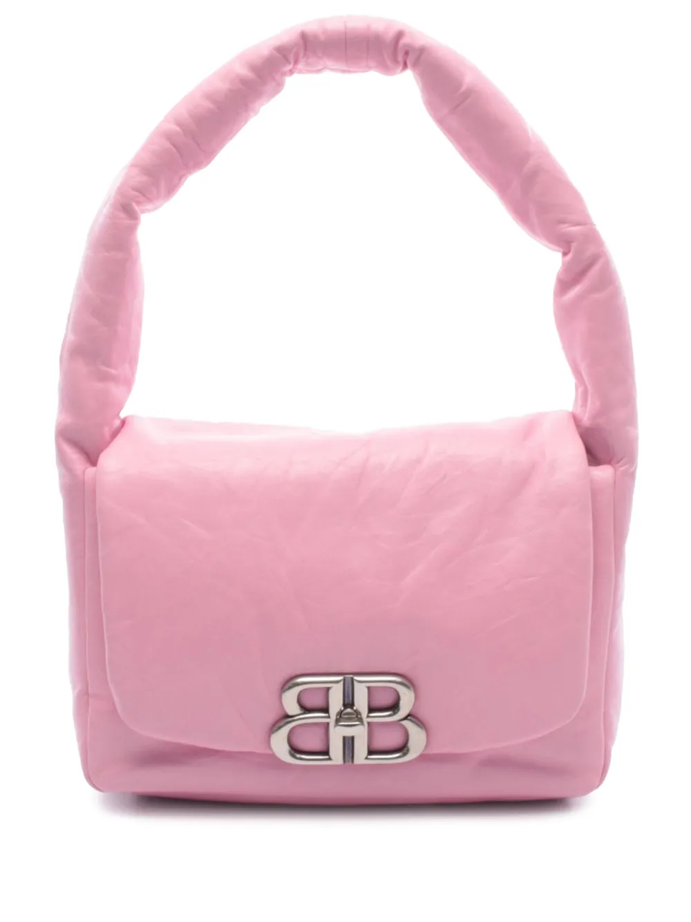 Balenciaga Pre-Owned 2010-2026 Small Calfskin Monaco Sling shoulder bag - Rosa