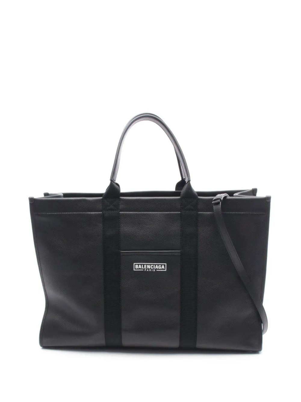Balenciaga Pre-Owned 2010-2026 Leather Hardware tote bag - Nero