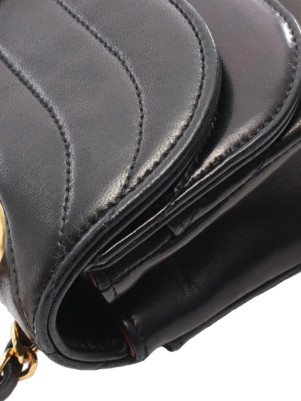 1991-1994 Lambskin Mademoiselle Flap Shoulder Bag