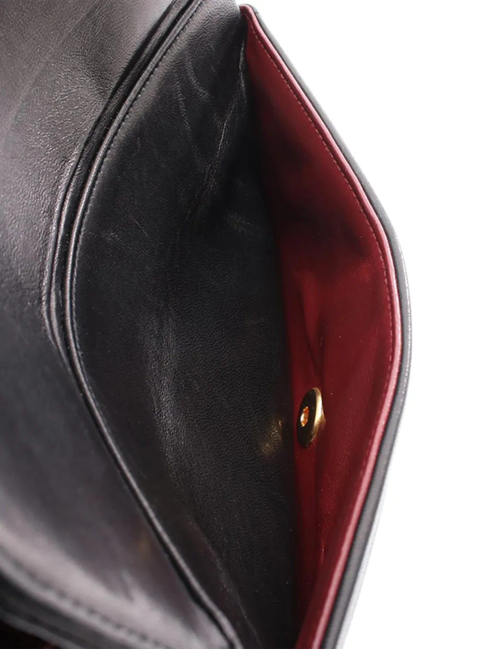 1991-1994 Lambskin Mademoiselle Flap Shoulder Bag