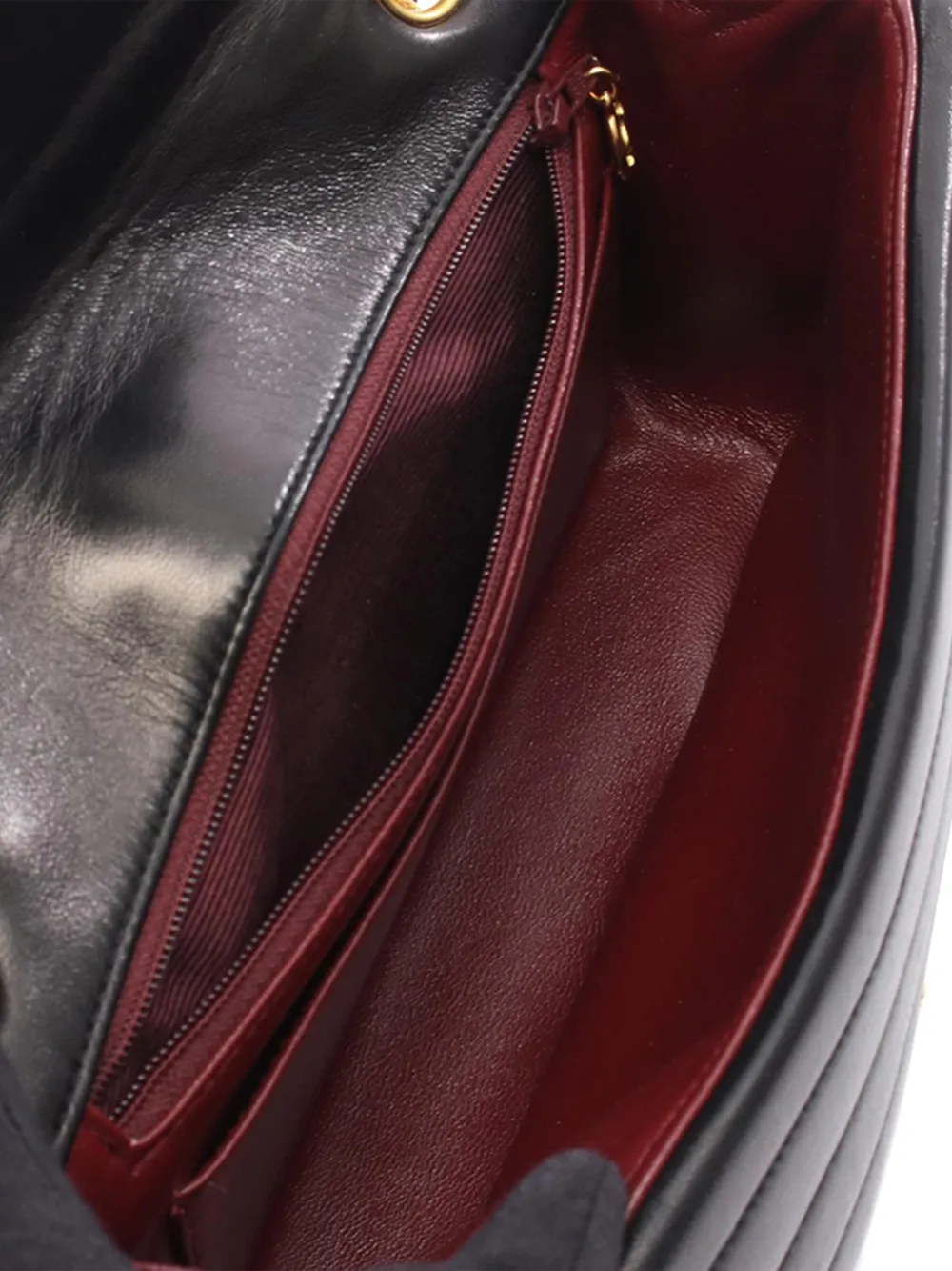 1991-1994 Lambskin Mademoiselle Flap Shoulder Bag