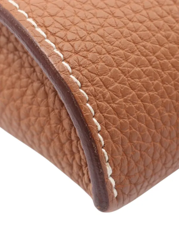 Hermès Pre-Owned 2024 Togo Videpoches Crossbody Bag | Brown | FARFETCH