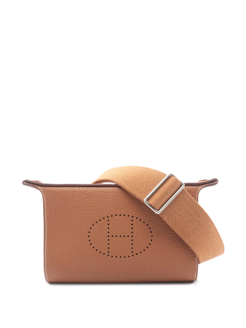 Hermès Pre-Owned 2024 Togo Videpoches crossbody bag - Marrone