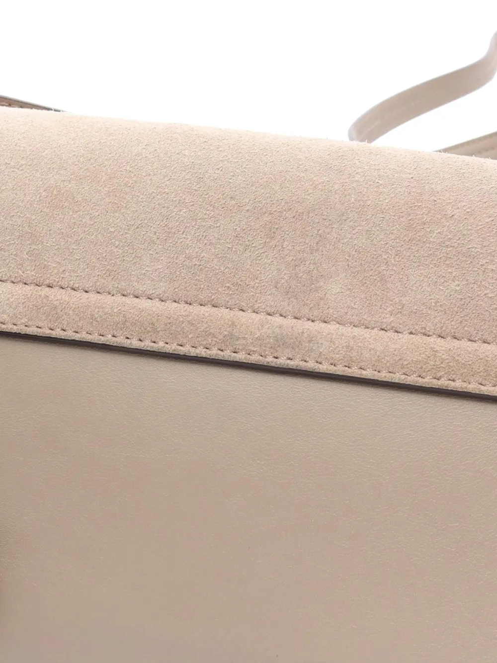 2010-2026 Small Suede And Calfskin Faye Crossbody Bag