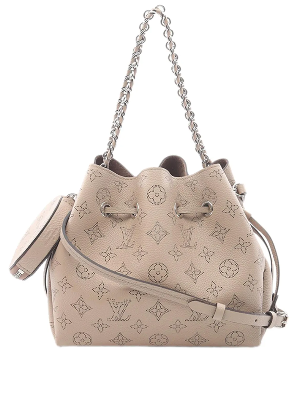 Louis Vuitton Pre-Owned 2021-2026 Monogram Mahina Bella satchel - Marrone