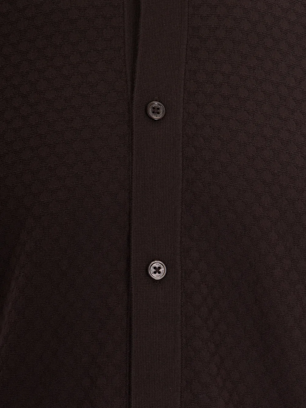  Paolo Pecora Buttoned Polo Shirt - Brown 