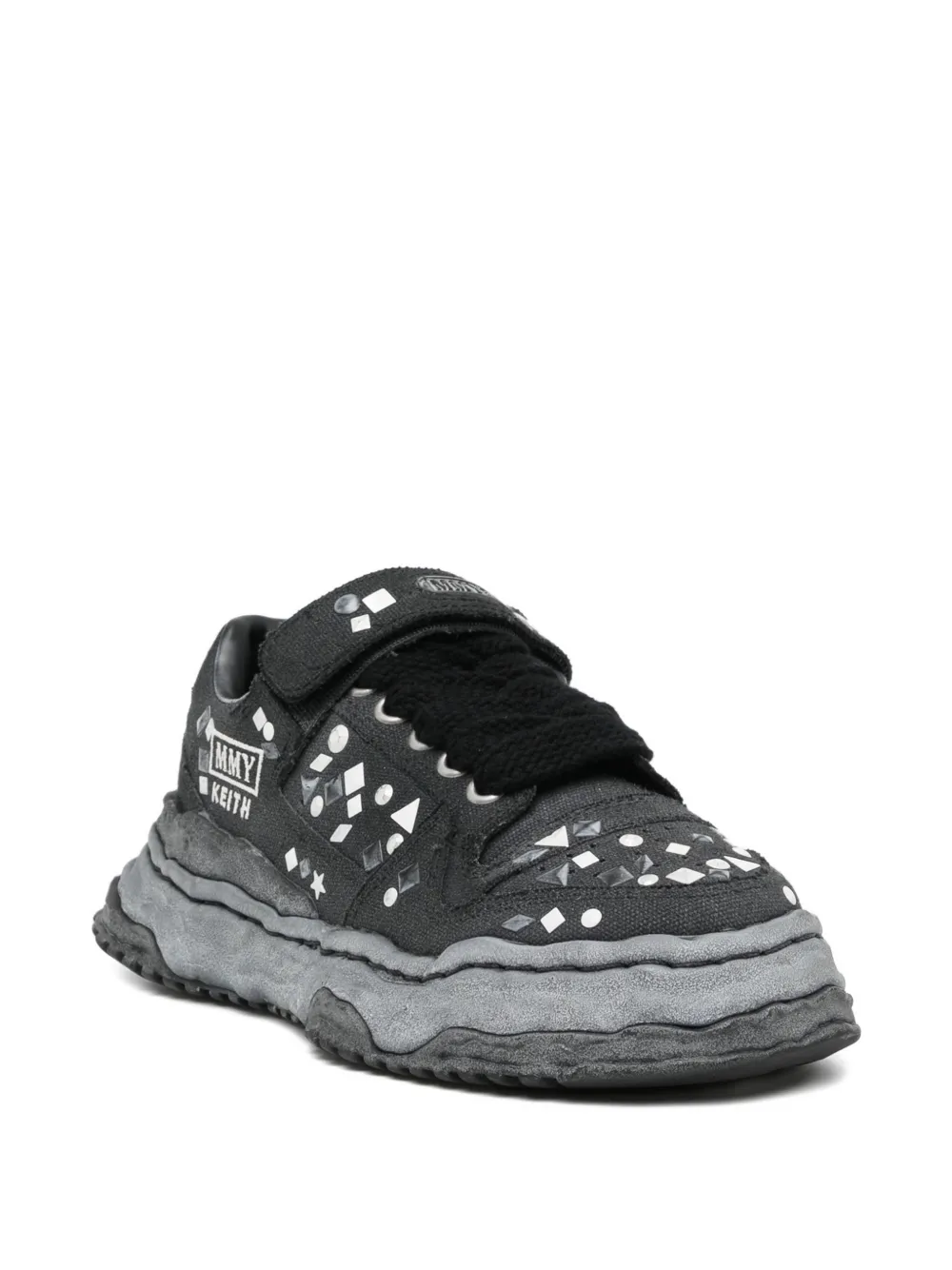 Maison MIHARA YASUHIRO Keith sneakers Zwart