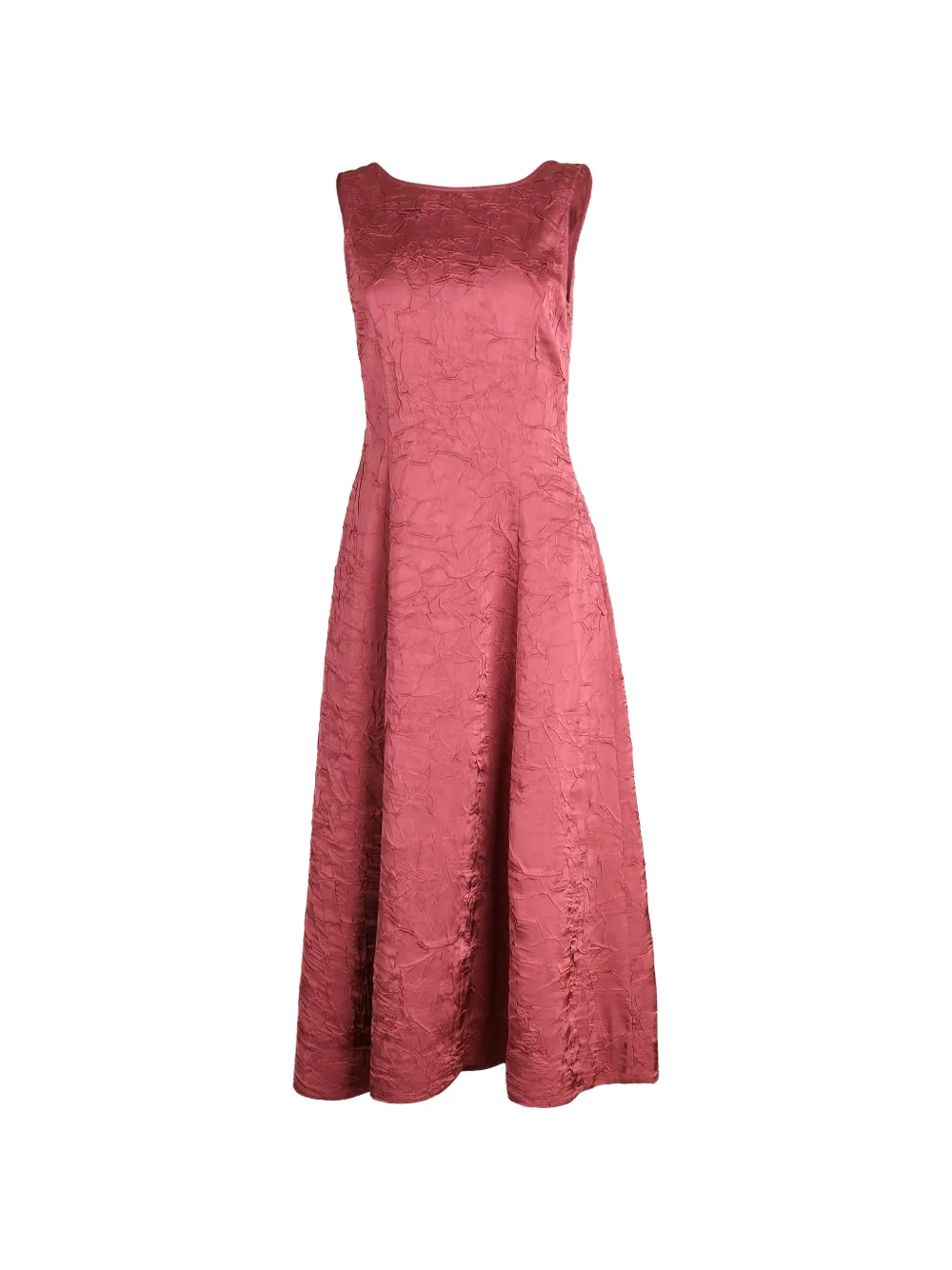 Ulla Johnson Georgia crinkled midi dress - Rosa