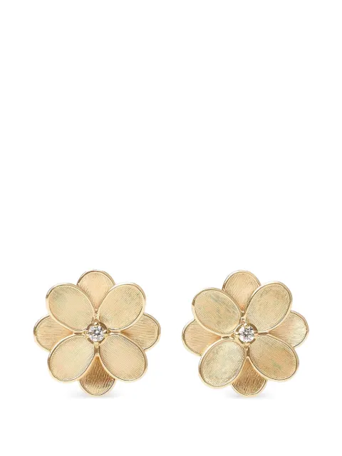 Marco Bicego blomster-ørestikkere med diamant