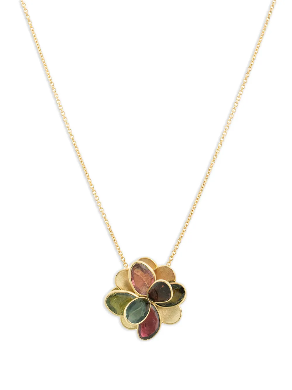 Marco Bicego tourmaline flower Necklace - Oro