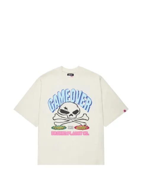 BROKEN PLANET Game Over graphic T-shirt