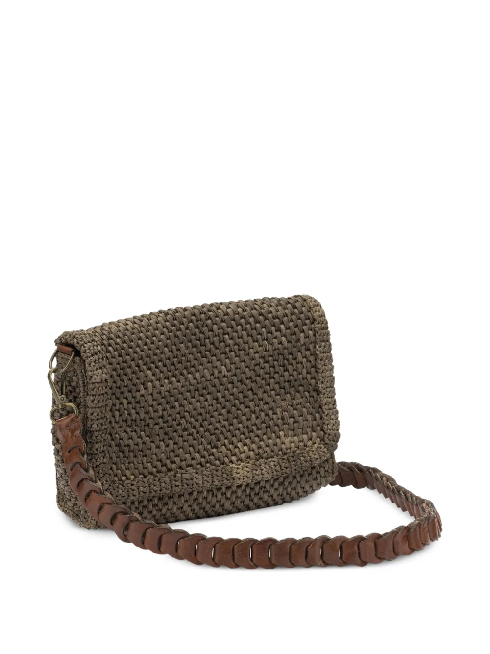  Ibeliv Opera Braided Shoulder Bag - Brown 