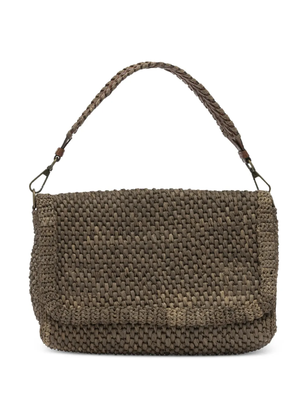 IBELIV Opera braided shoulder bag - Brown