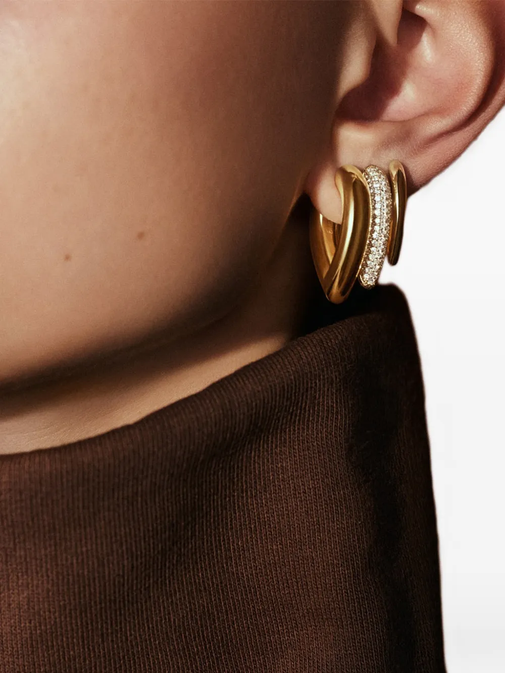  Engelbert Drop Link Earrings - Gold 