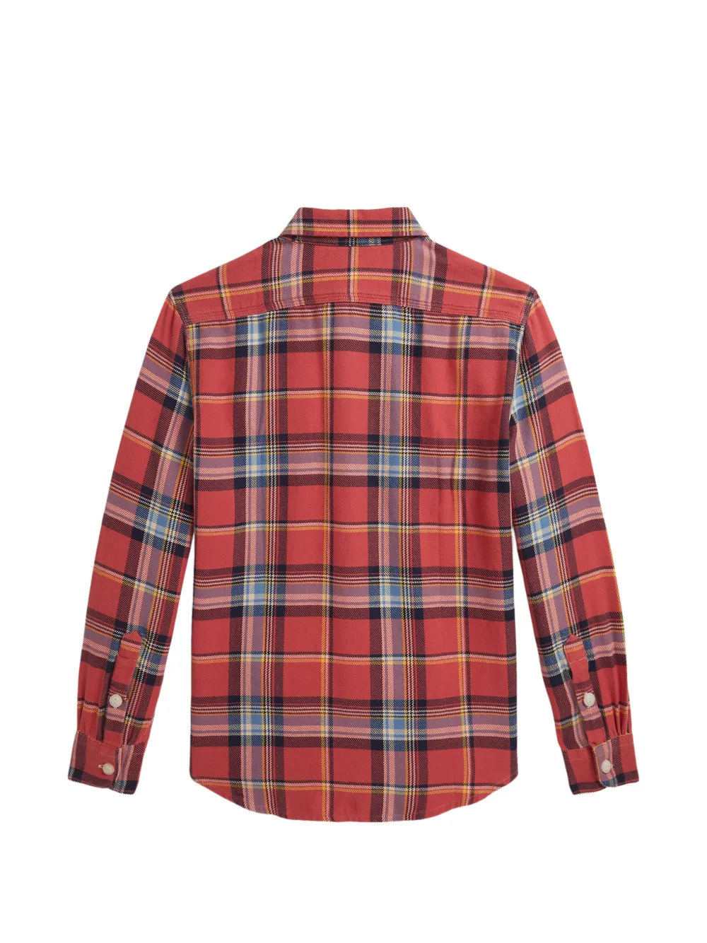 POLO RALPH LAUREN KIDS Geruit shirt Rood