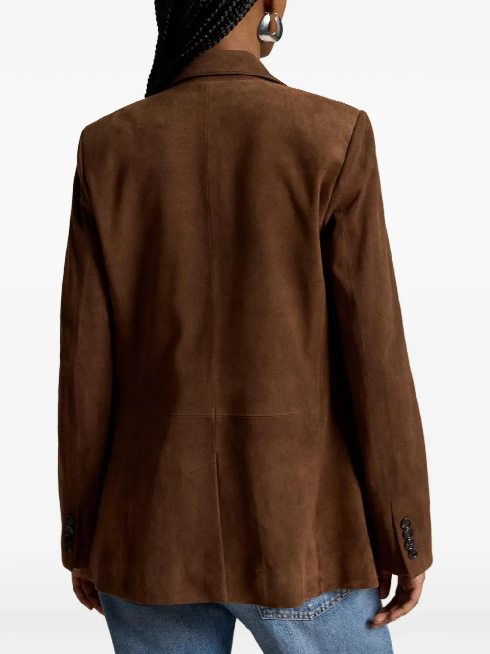 Polo Ralph Lauren Blazer met enkele rij knopen Bruin