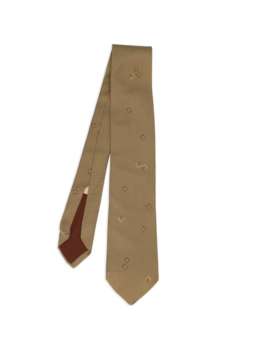 Giorgio Armani Pre-Owned striped tie - Verde