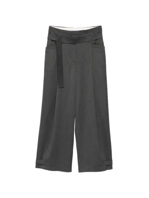 Low Classic belt tailored trousers