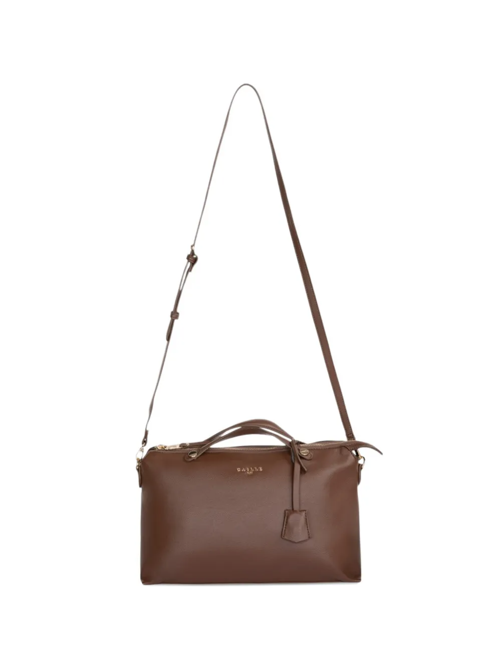 Gaëlle Paris Borsa tote con logo - Marrone
