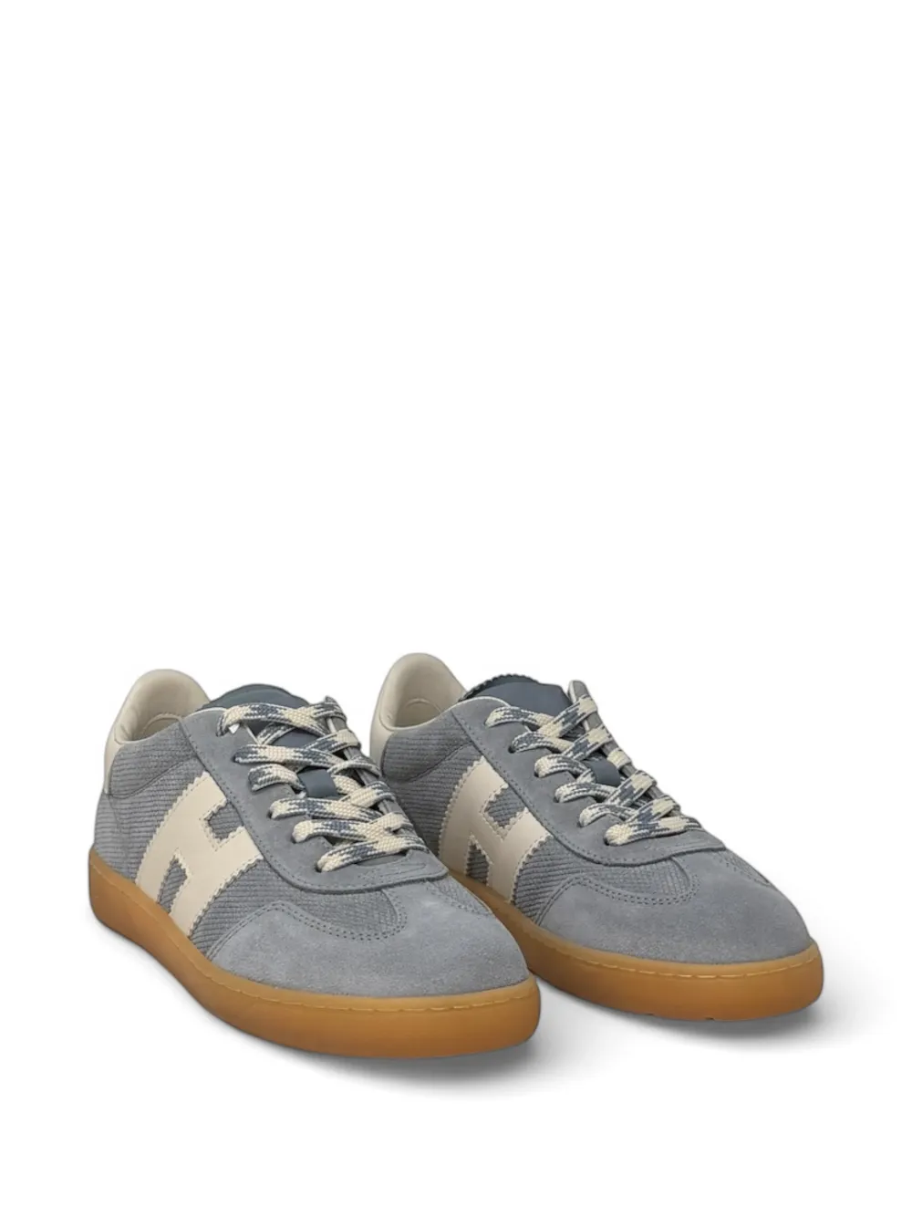 Hogan logo patch sneakers Blauw