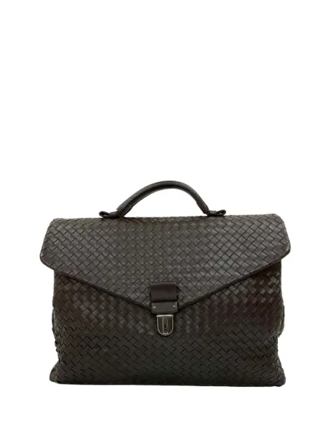 Bottega Veneta Pre-Owned bolso de mano Briefcase en piel de napa 2012-2025