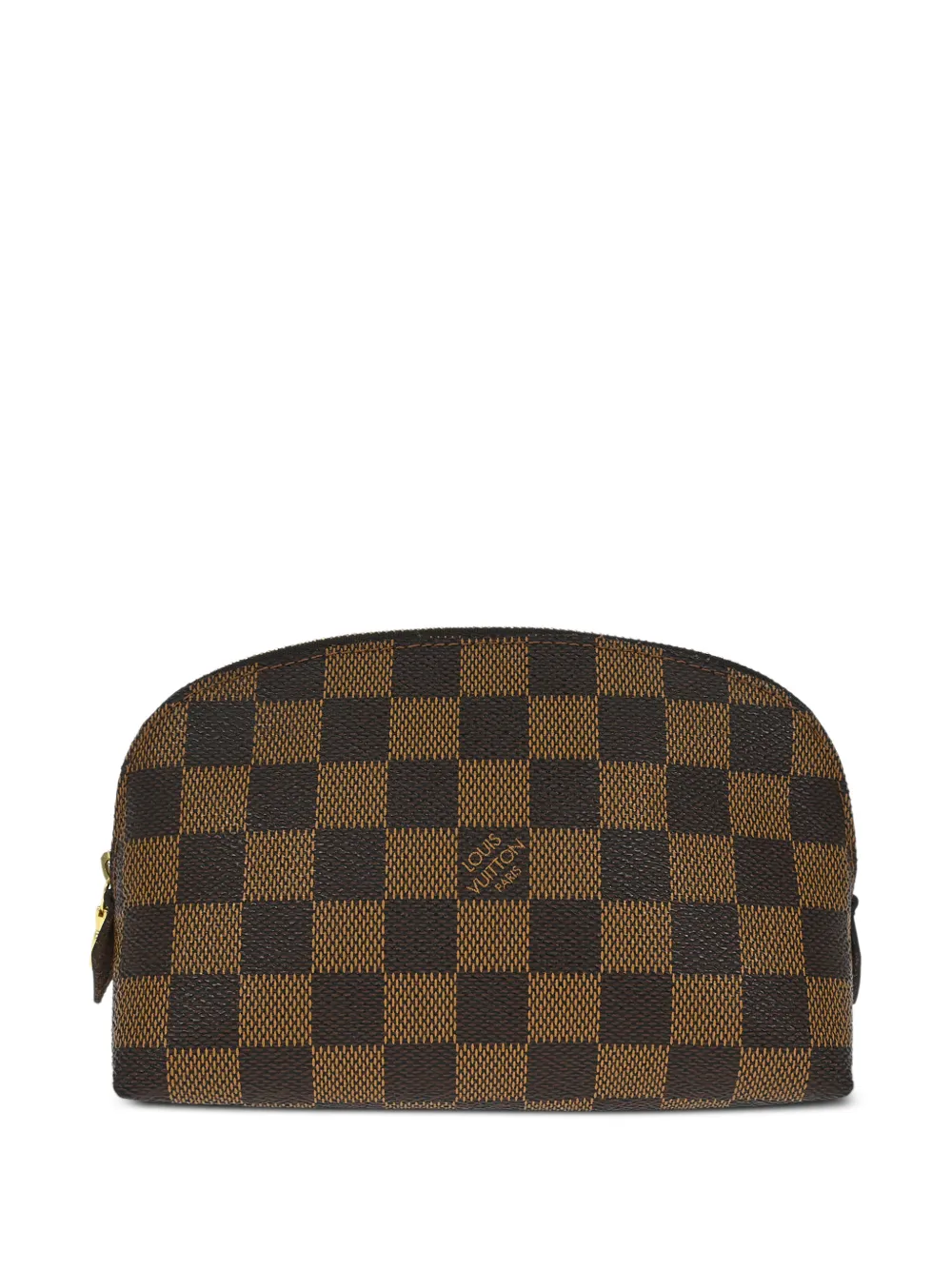 Louis Vuitton Pre-Owned Trousse make up Damier Ebène 2004 - Marrone