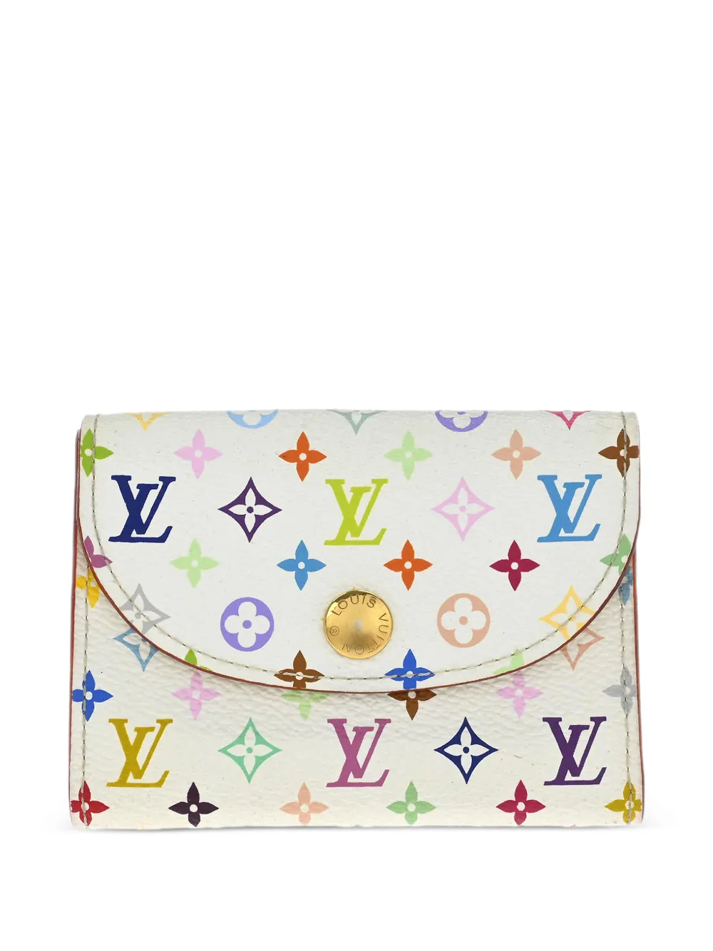 Louis Vuitton Pre-Owned Portafoglio con logo 2008 - Bianco