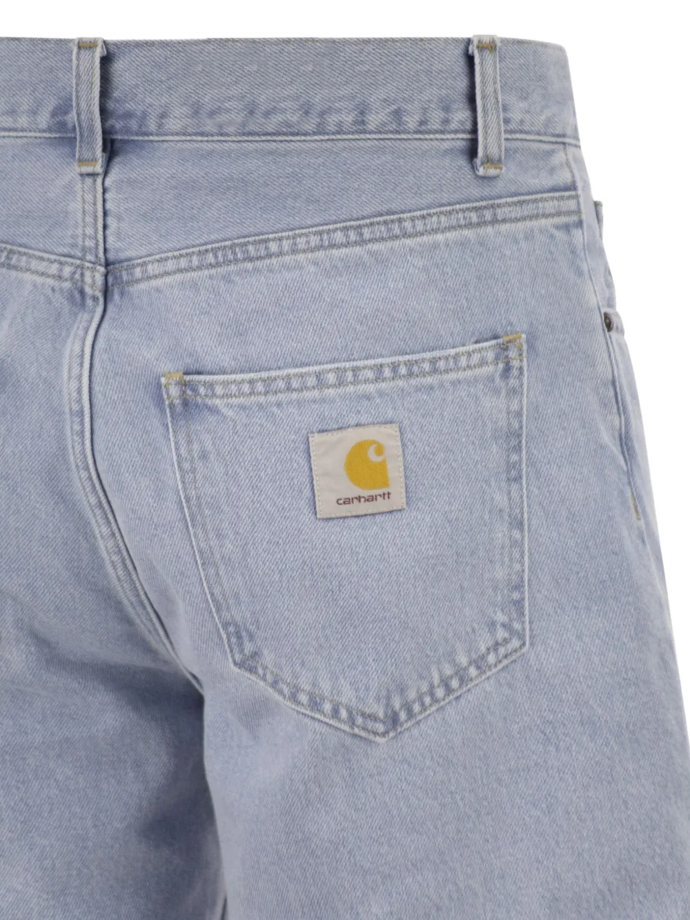 Carhartt WIP Nolan denim shorts Blauw