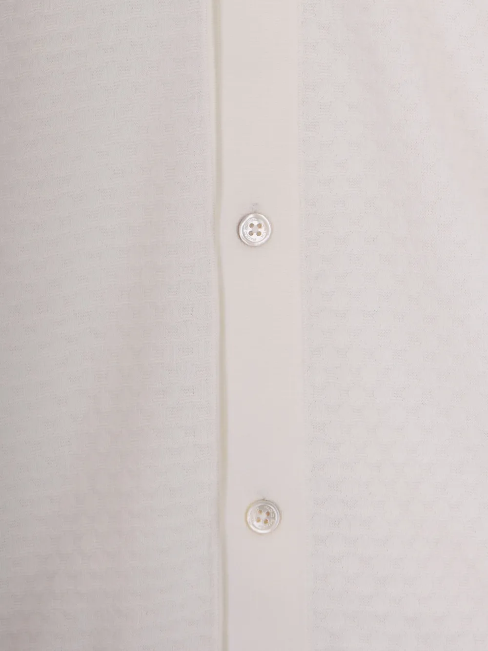  Paolo Pecora Buttoned Collared Polo Shirt - Neutrals 