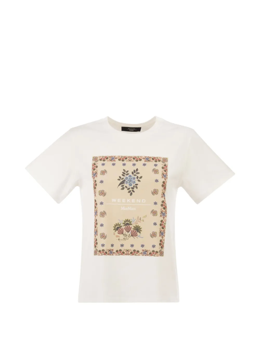 Weekend Max Mara T-shirt con stampa - Bianco