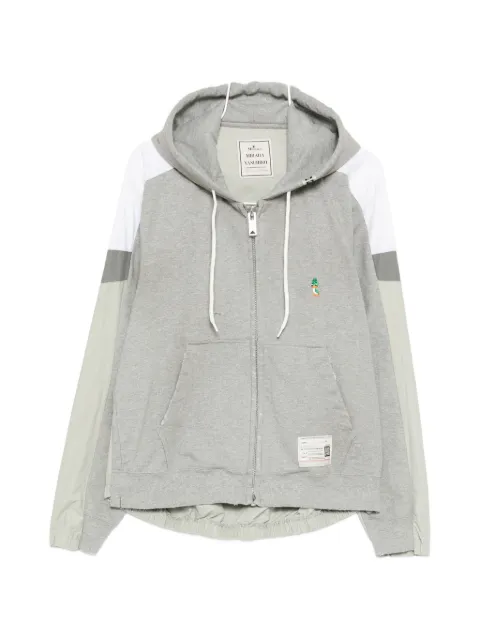 Maison MIHARA YASUHIRO colour-block panelled hoodie