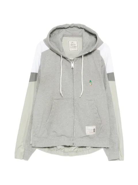 Maison MIHARA YASUHIRO colour-block panelled hoodie