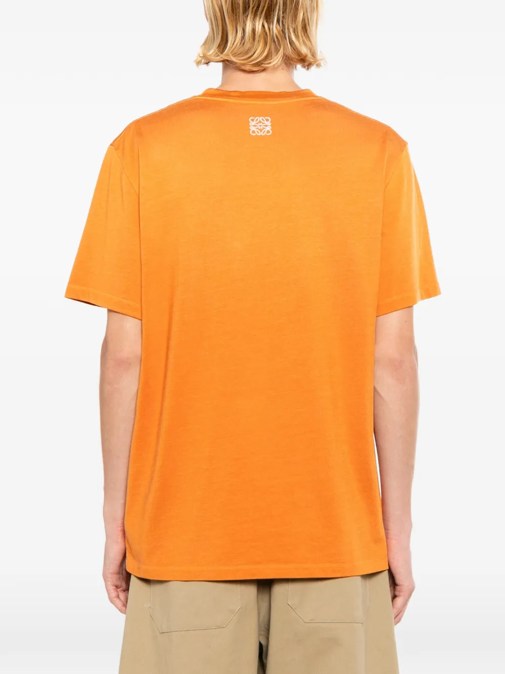 LOEWE アナグラム ワンピースTシャツ | オレンジ | FARFETCH JP