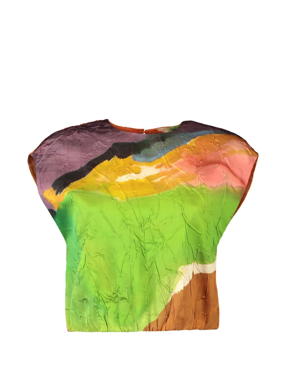 Ulla Johnson Gisella crop top - Arancione