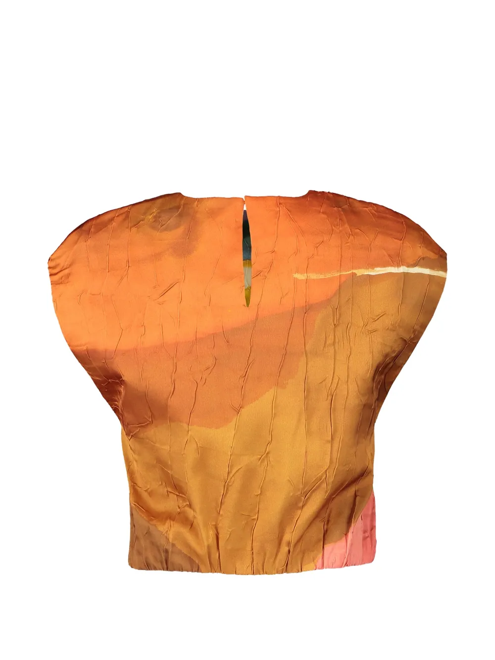 Ulla Johnson Gisella cropped top Oranje