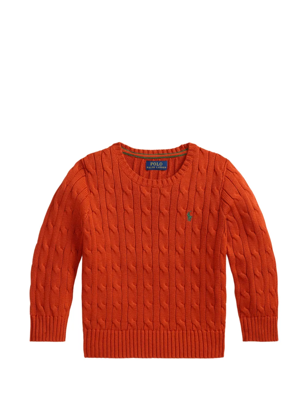 POLO RALPH LAUREN KIDS Maglione in cotone - Arancione