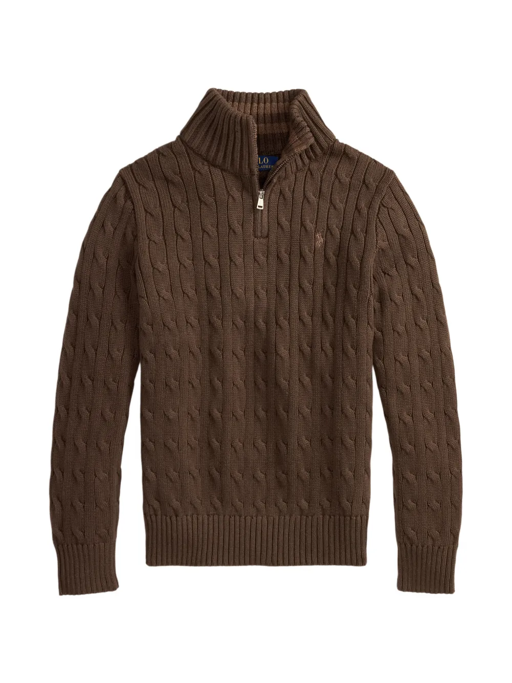 POLO RALPH LAUREN KIDS Maglione Pony - Marrone