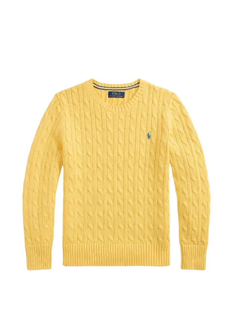 POLO RALPH LAUREN KIDS Pony cable-knit