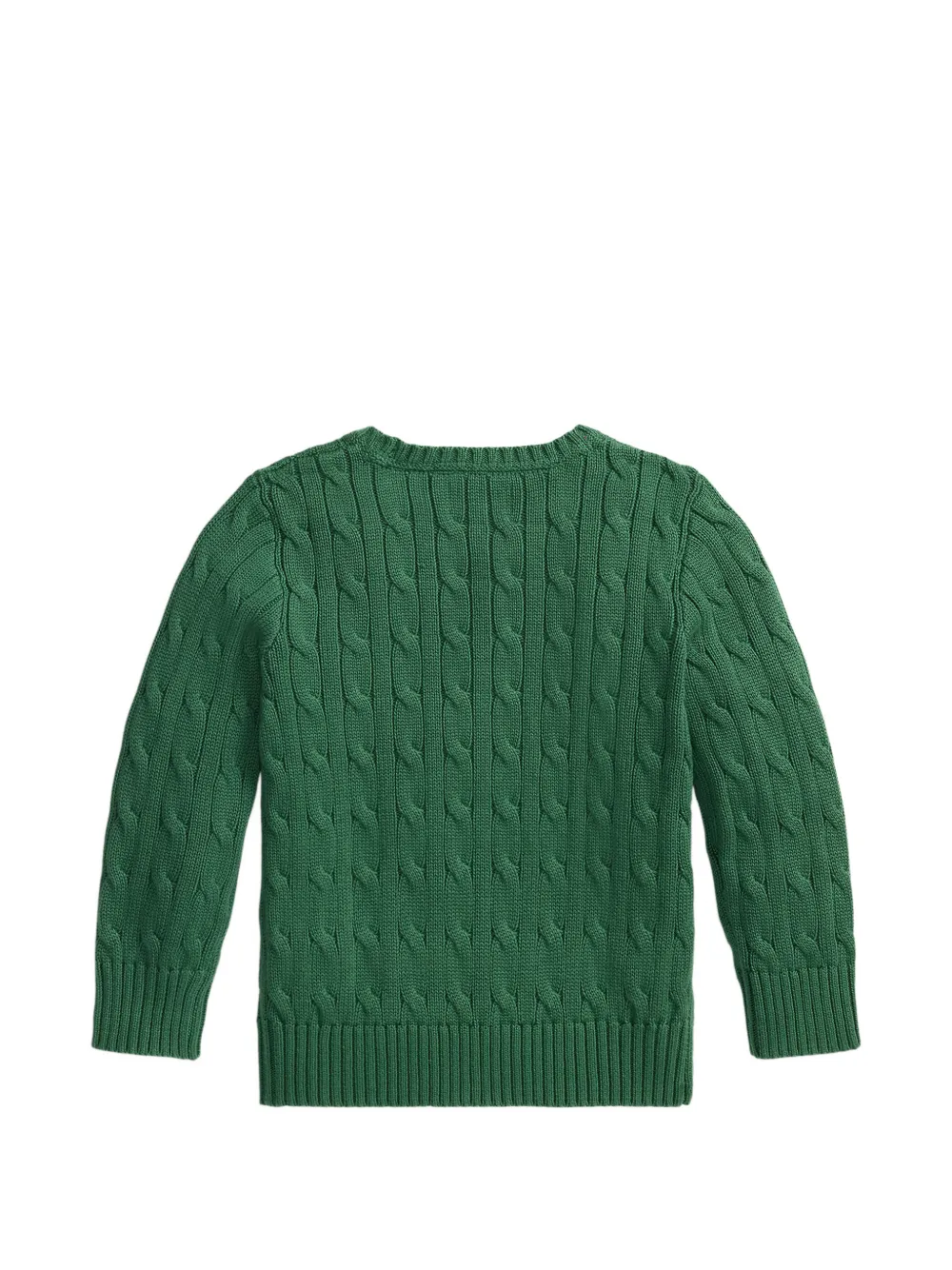 POLO RALPH LAUREN KIDS Kabelgebreide trui Groen