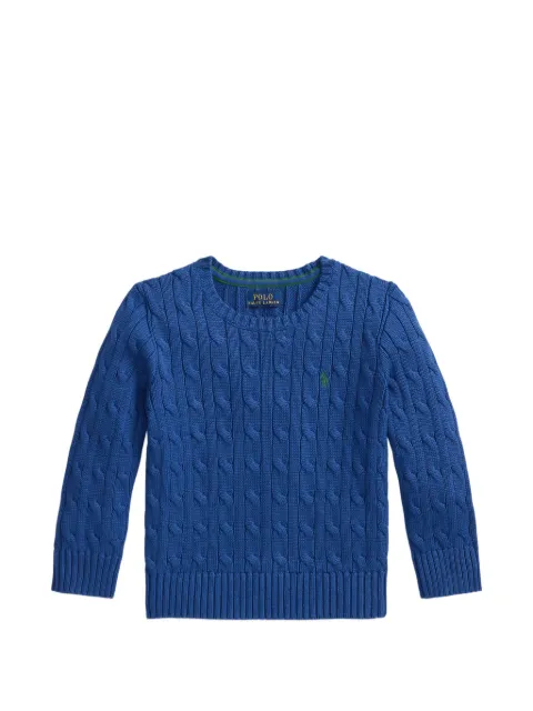 POLO RALPH LAUREN KIDS 케이블 니트 코튼 스웨터