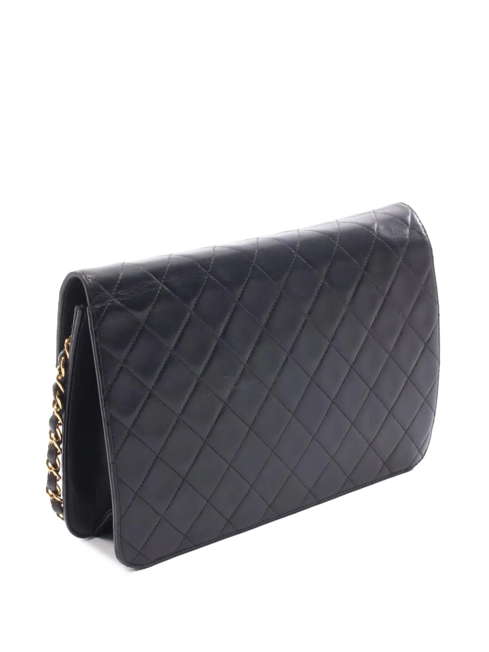 1996-1997 Cc Quilted Lambskin Flap Bag Shoulder Bag