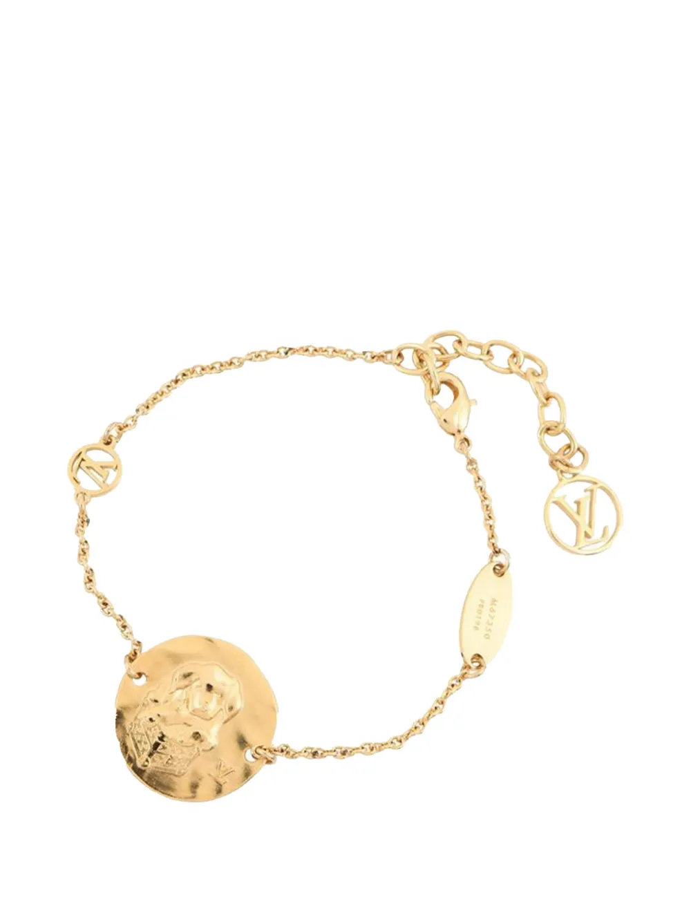 Louis Vuitton Pre-Owned 2018 Gold Plated In The Sky Zodiac Bracelet costume bracelet - Oro