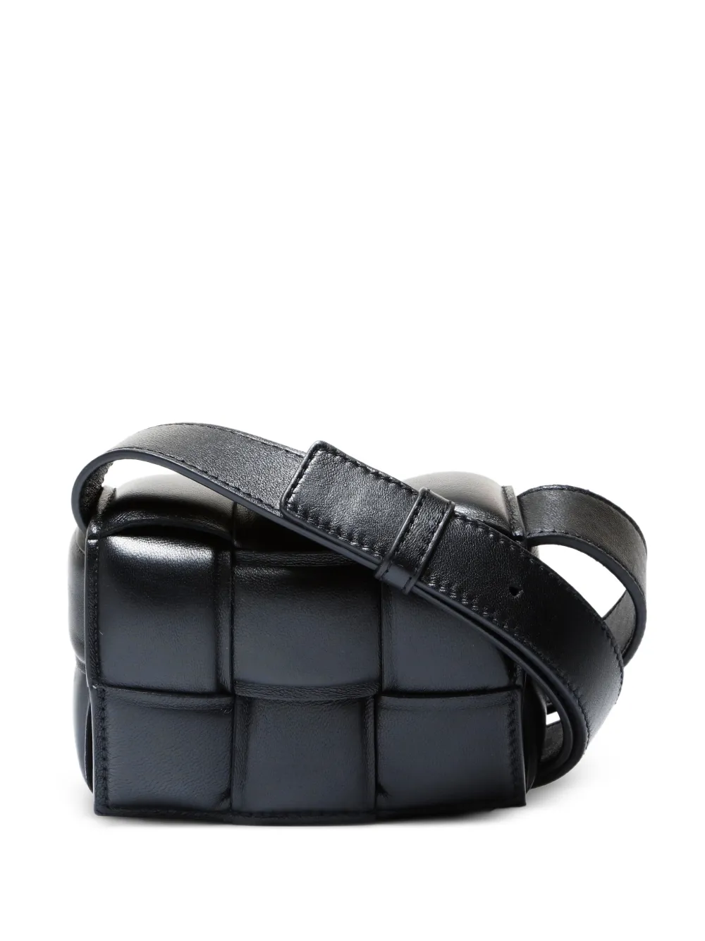 Bottega Veneta Pre-Owned 2020s Candy Cassette padded crossbody bag - Nero