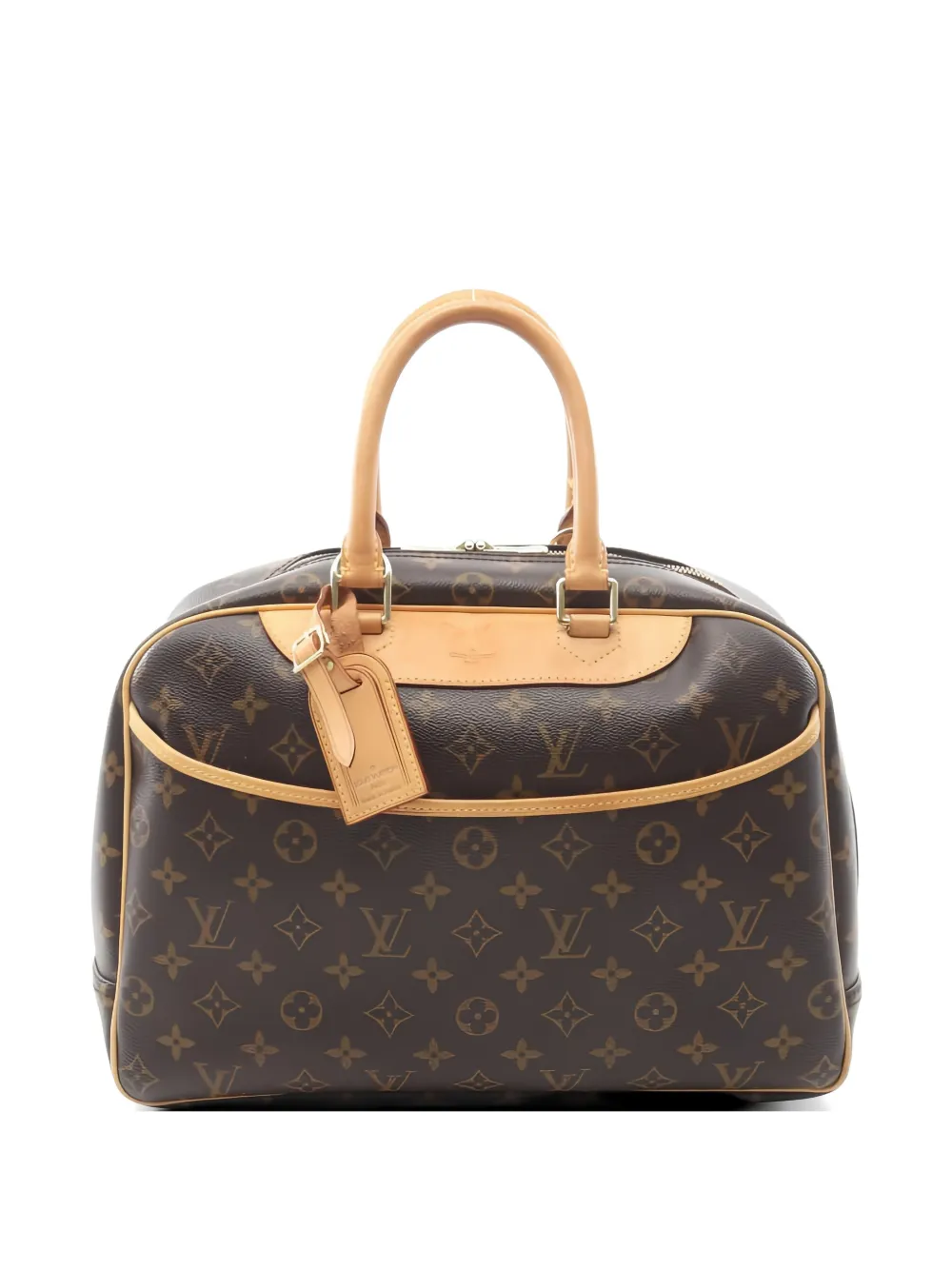 Louis Vuitton Pre-Owned 2007 Deauville bowling vanity monogram Handbag - Marrone