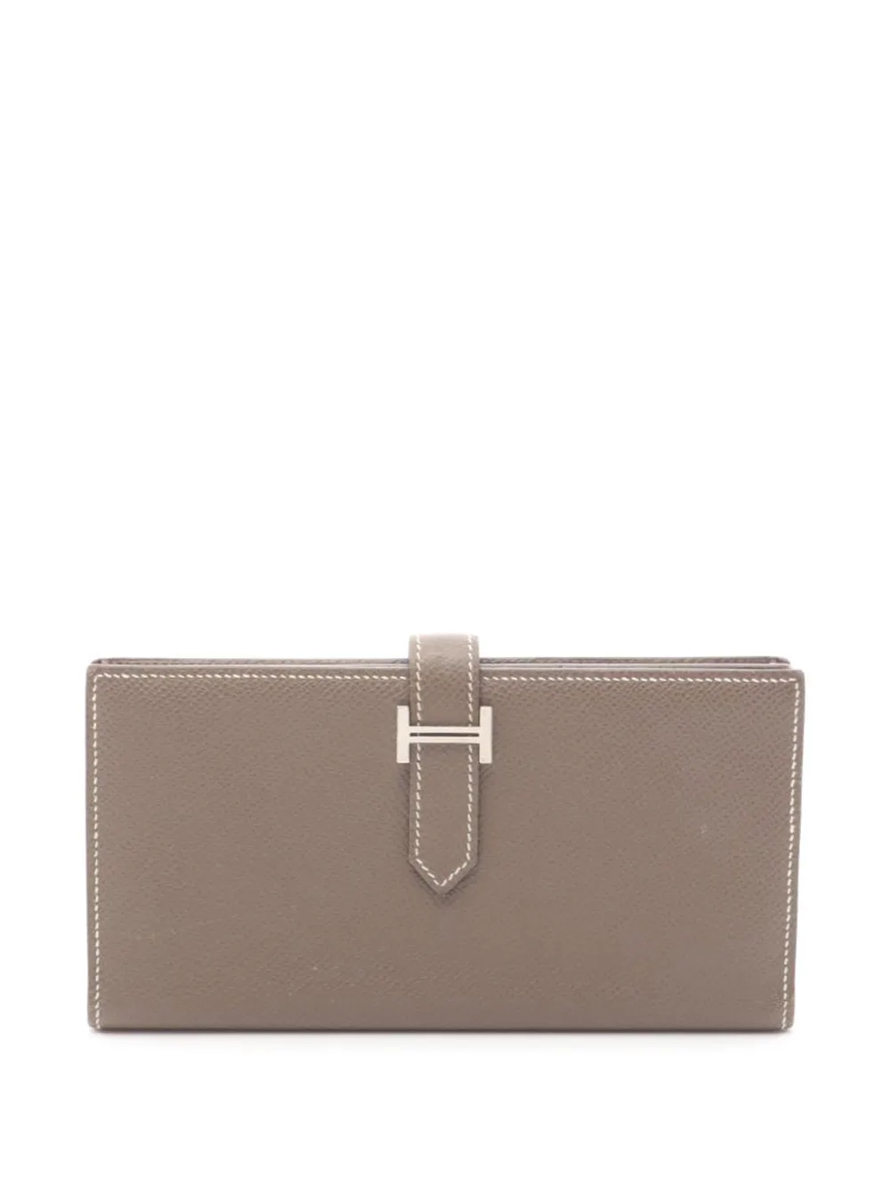 Hermès Pre-Owned Portafoglio Bear Souffle bi-fold 2013 - Marrone