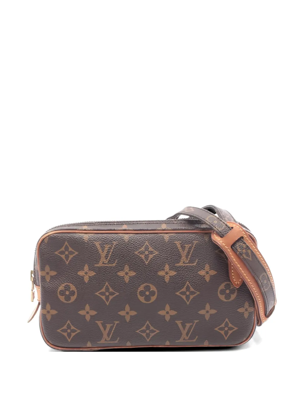 Louis Vuitton Pre-Owned 1990 Marly Bandouliere monogram shoulder bag - Braun