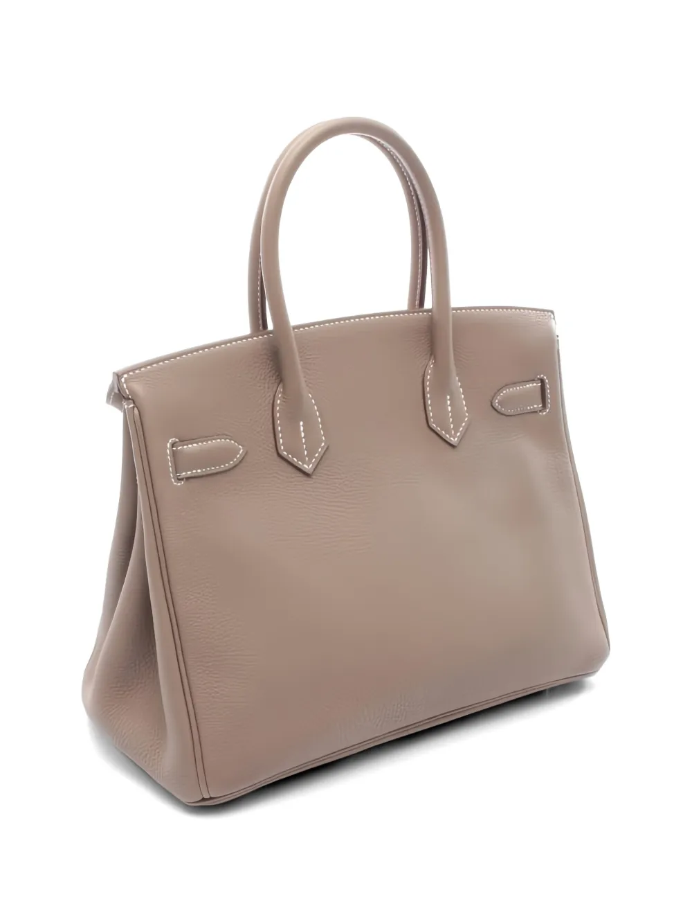 Hermès Pre-Owned 2018 バーキン 30 レザーハンドバッグ | ブラウン
